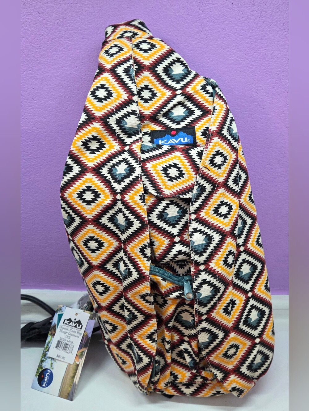 KAVU  Geometric Pattern Sling Bag - Multicolor